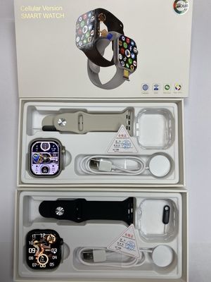 CD20 4G Carte cellulaire montre intelligente avec GPS Rotation Pull caméra encodeur tactile écran AMOLED