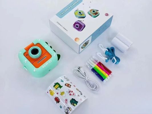Résolution HD 1080P M8 Caméra pour enfants 48Megapixel Double objectif Avec batterie de 1200mah
