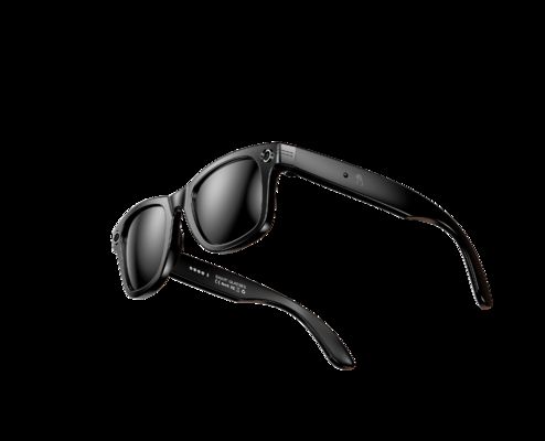 Lunettes intelligentes à la mode avec prise de photos et enregistrement vidéo par IA, écoutent de la musique pour homme et femme